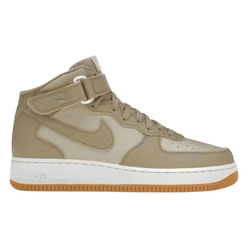 NIKE Air Force 1 Mid '07 LX Limestone' Sneakers Size 10.5